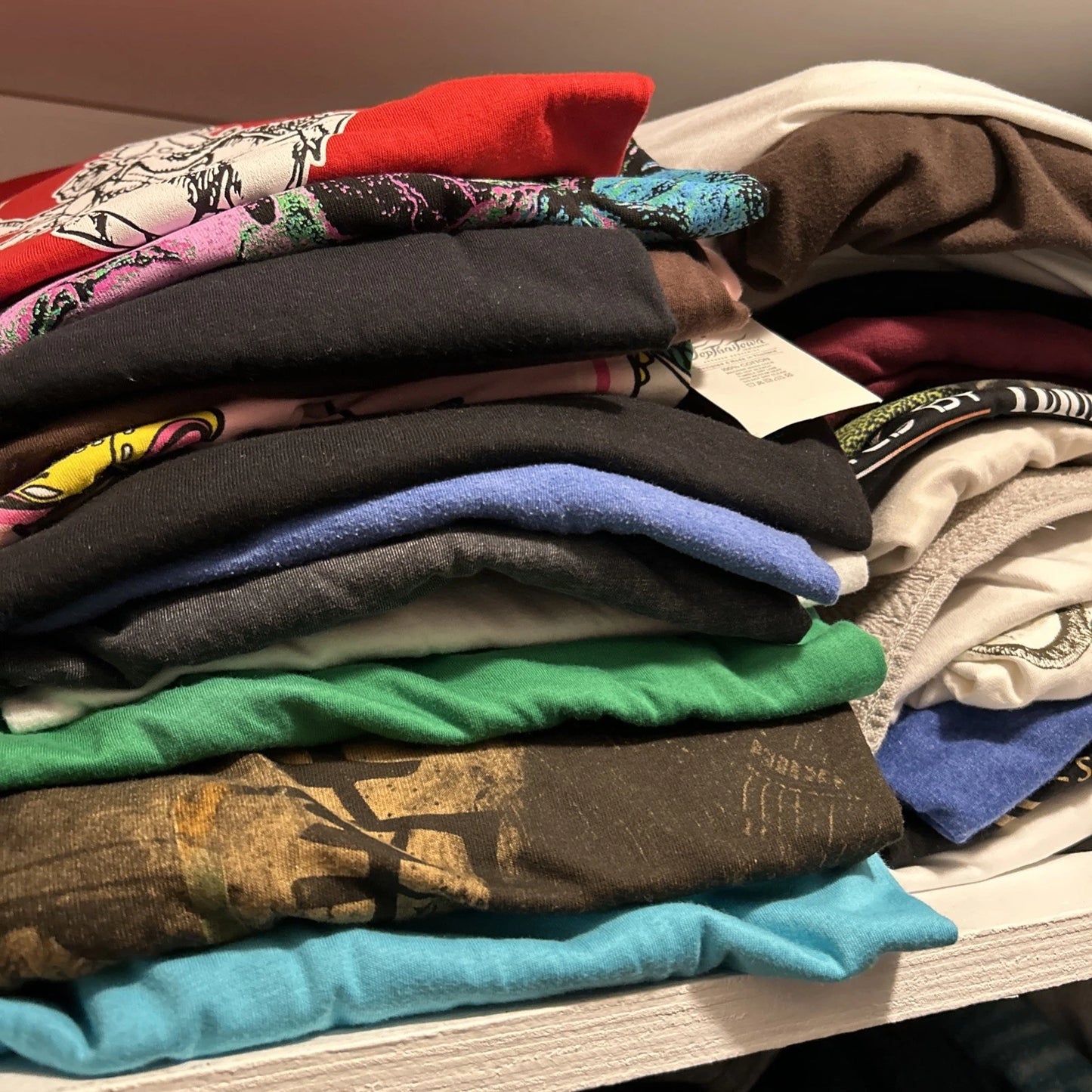 Random Graphic Shirt Lot Of 10 Mens Size XL Throwback Vintage Retro Reseller