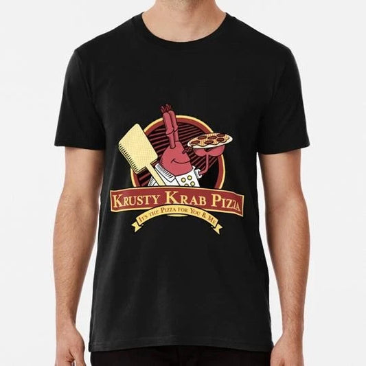 Krusty Krab Pizza S to 5XL Made in the USA T-Shirt