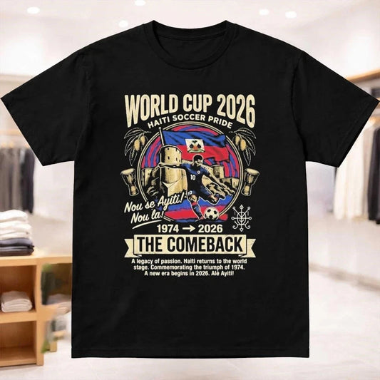 2026 Haiti Soccer Pride The Comeback Shirt