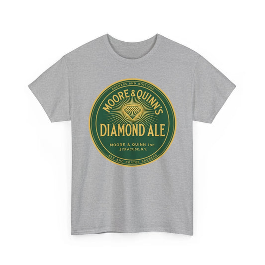 Moore & Quinn Inc. Diamond Ale Beer Syracuse NY Retro Breweriana T-Shirt