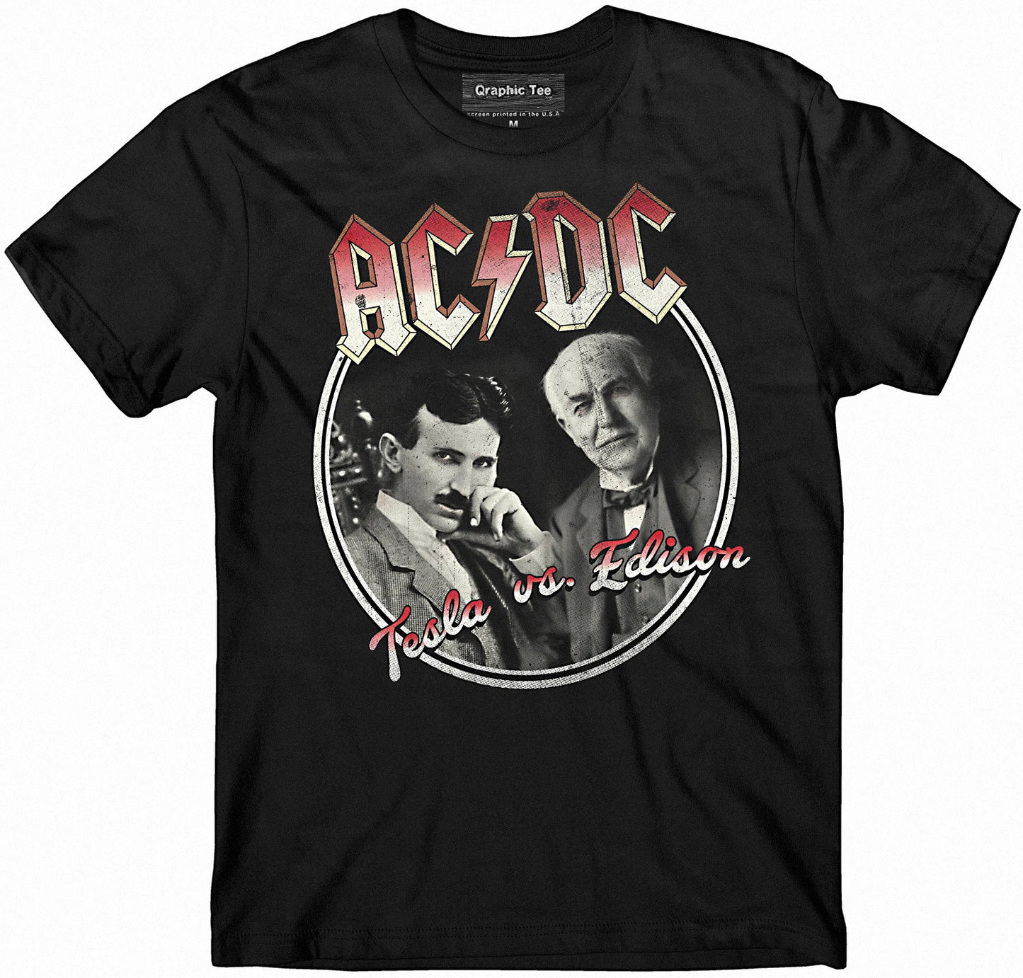 Nikola Tesla t-shirt, Edison t-shirt, Free Energy t-shirt.