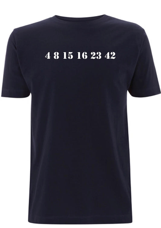 Lost Numbers T Shirt Lottery Ticket Island Show Cult Classic Winner