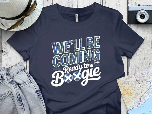 Ready to Boogie Scotland Football 2026 Celebration