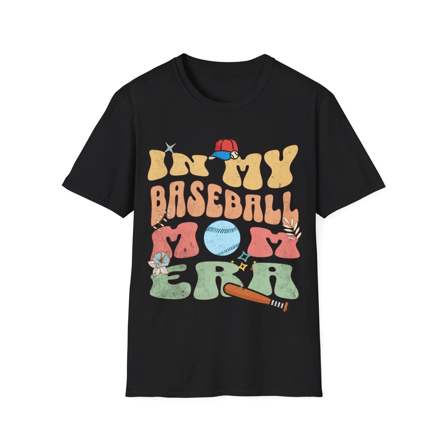 Baseball Mom Era T-Shirt - A Home Run for Stylish Moms