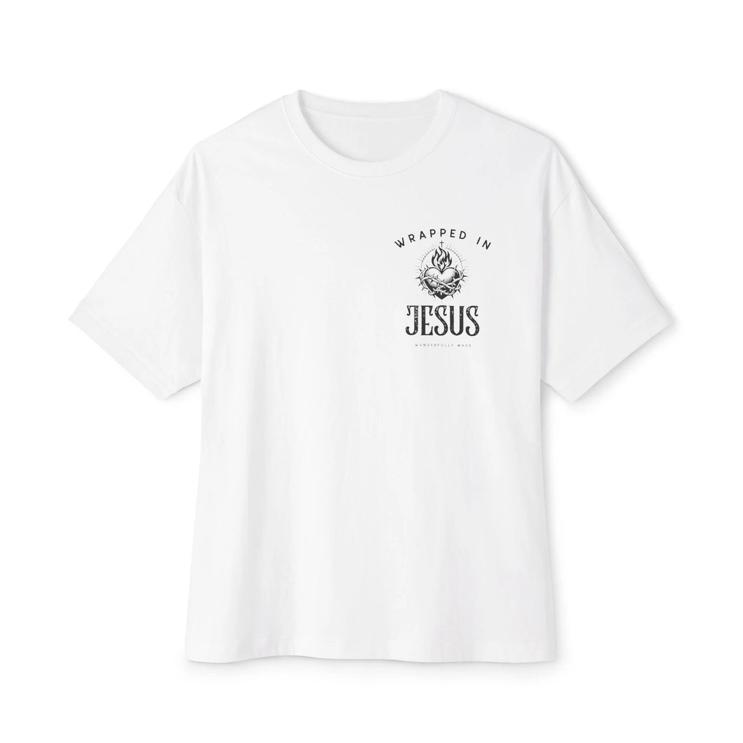Wrapped in Jesus Tee | Sacred Heart Religious T-Shirt.