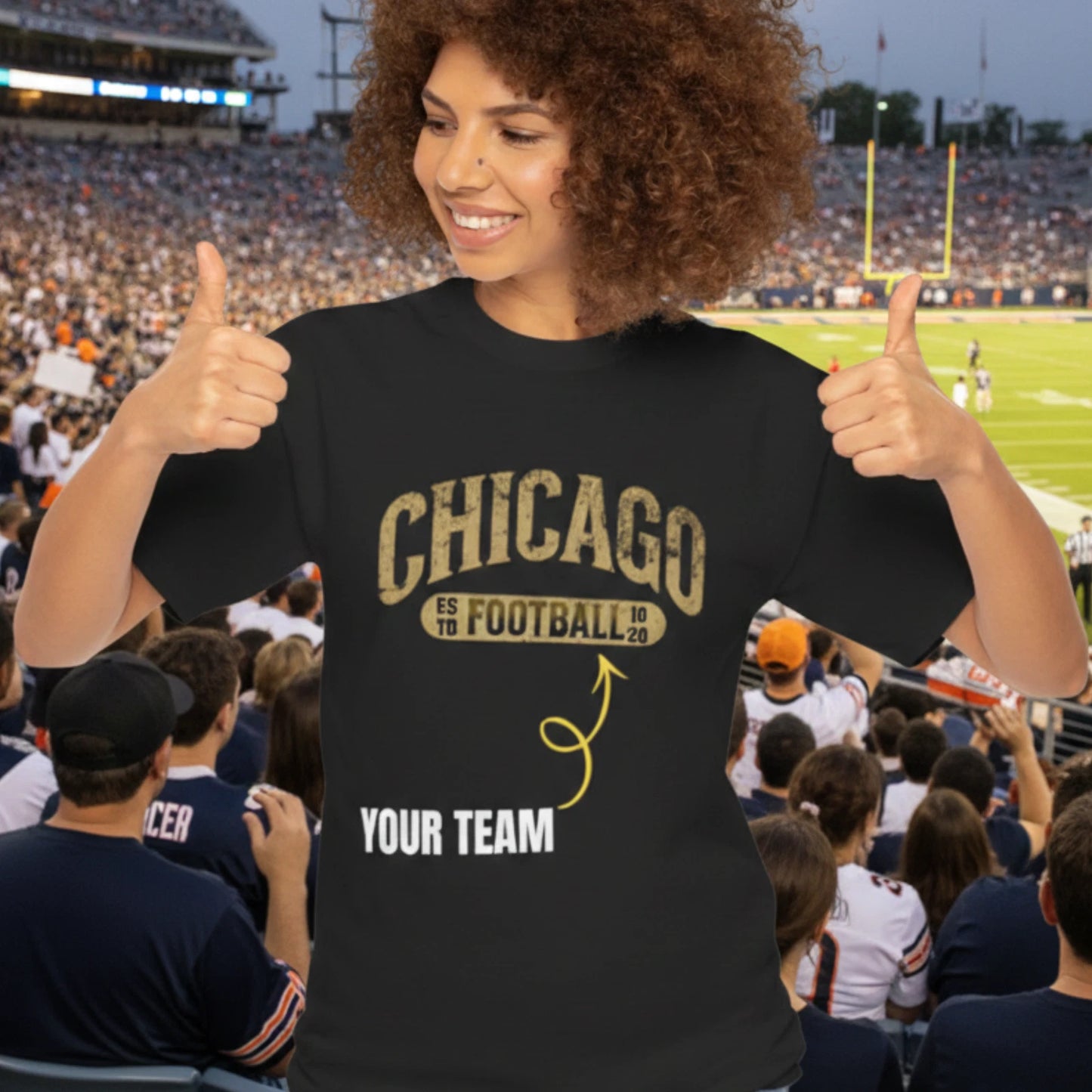 Vintage 2026 Football Playoffs Game Day T-Shirt, Retro Sports Graphic Tee