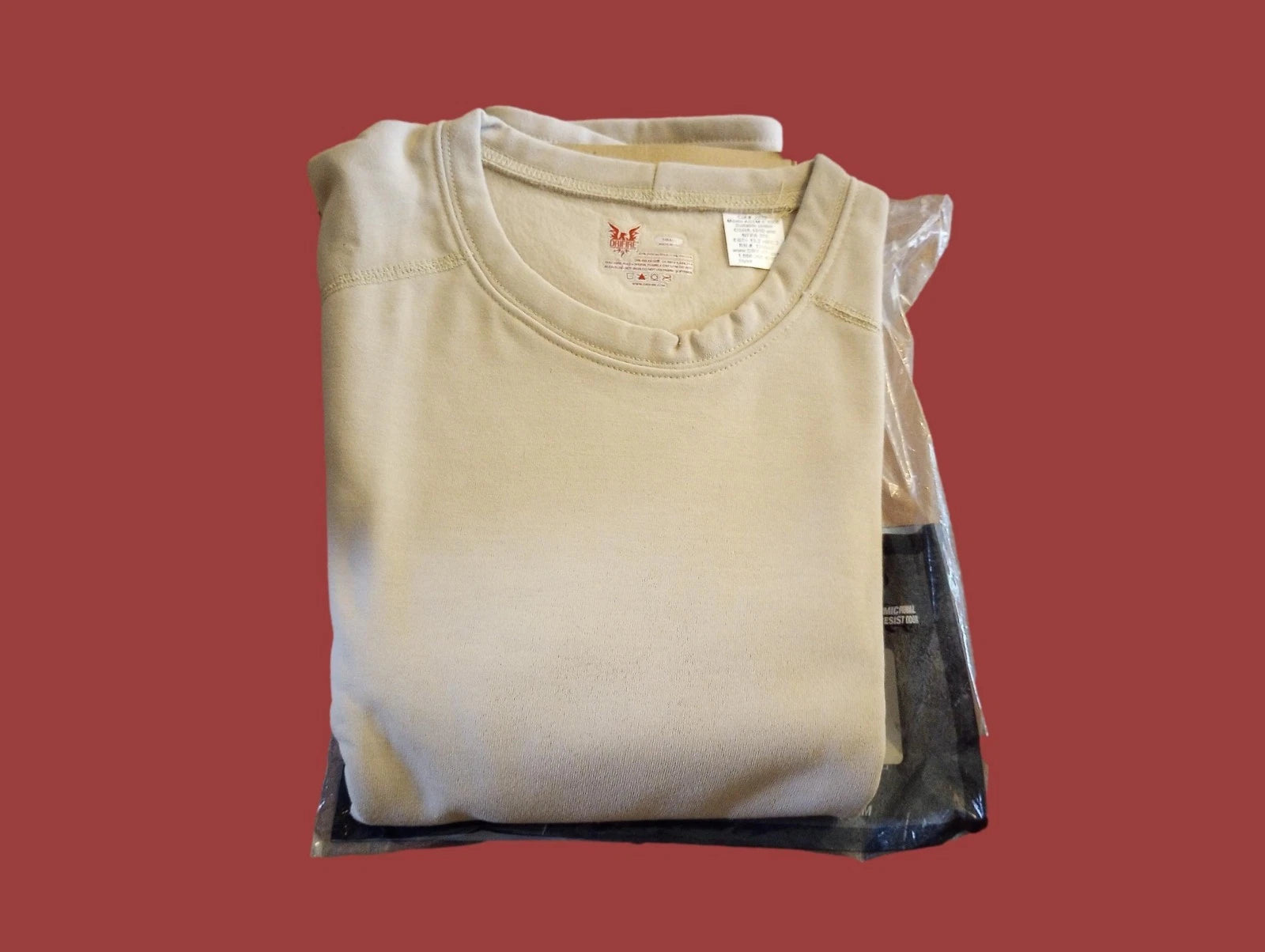 DRIFIRE TACTICAL SHIRT DESERT SAND LONG SLEEVE FLAME RESISTANT USA MADE
