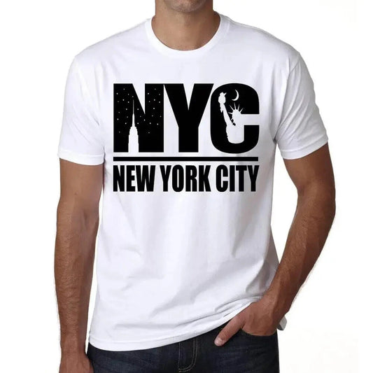 ULTRABASIC Men's T-Shirt New York City New York City T-Shirt Vintage