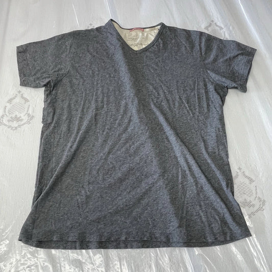 Apolis Global Citizen T shirt Tee V Neck Gray Cotton Size XXL