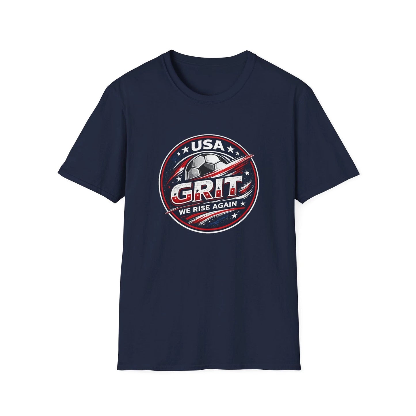 USA Soccer Grit Shirt 2026 World Cup Fan Tee Patriotic Game Day T-Shirt