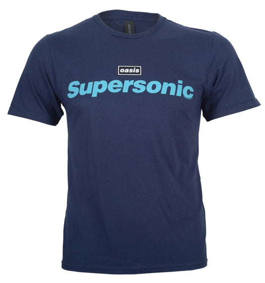 Official Oasis T Shirt Supersonic Decca Logo Definitely Maybe New S M L XL XXL