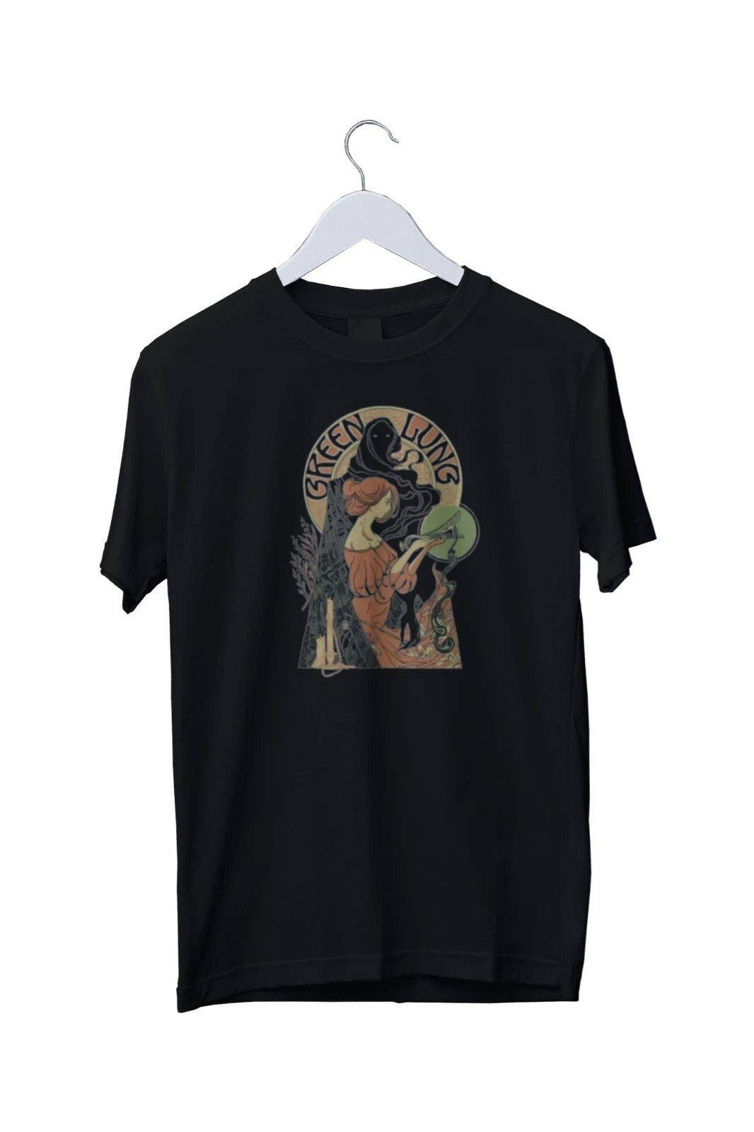 Vtg GREEN LUNG Band OCEANS OF TIME Graphic T-Shirt Mens S M L XL 2 3 4 XL