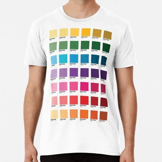 Shades Of Pantone Colors Size S to 5XL Made in the USA T-Shirt