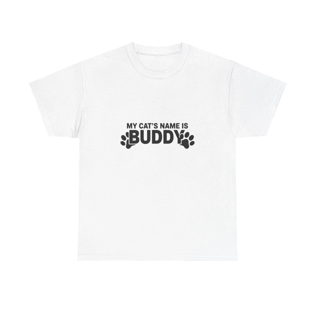 Custom Cat Shirt Personalized Pet Name Unisex Mens Womens Pet Lover Gift Tee