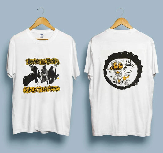 RARE BEASTIE BOYS CHECK YOUR HEAD T SHIRT GILDAN