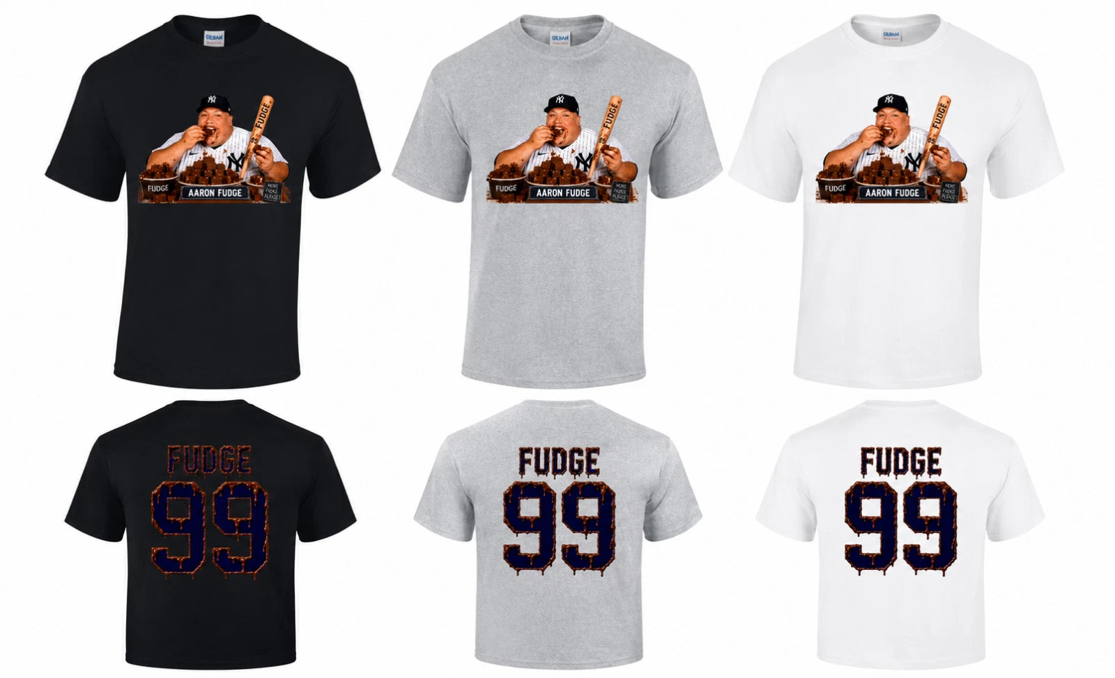 Aaron Judge "Aaron Fudge" Funny New York Yankees Shirt