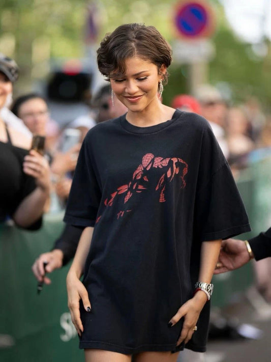 Vintage Spiderman T-Shirt, Zendaya Spiderman T-Shirt, Gift For Woman and Man