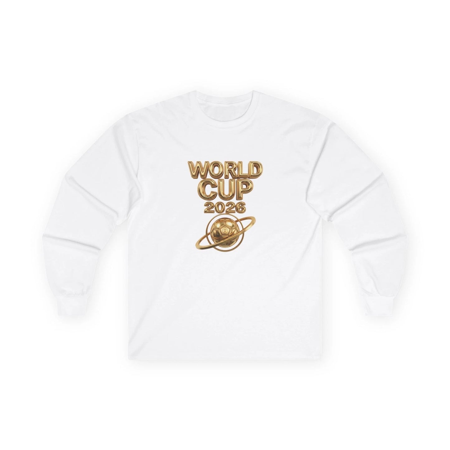 World Cup 2026 Planet Graphic Long Sleeve Tee | Soccer Tournament