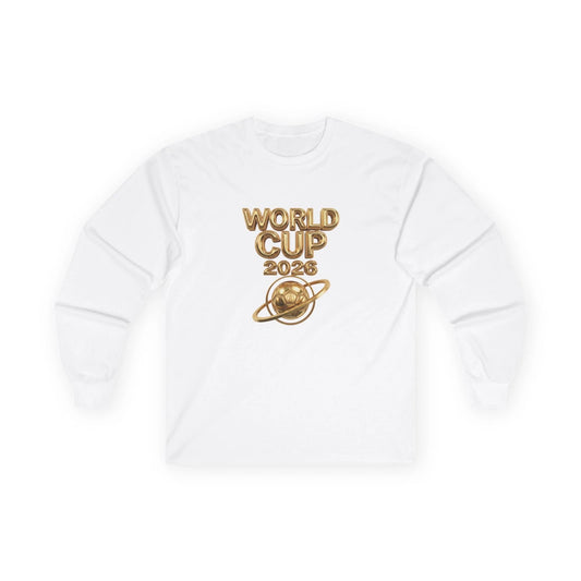 World Cup 2026 Planet Graphic Long Sleeve Tee | Soccer Tournament
