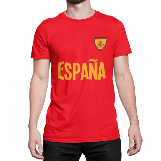 SPAIN ESPANA World Cup 2026 Design T-Shirt Football  Country name World CUp