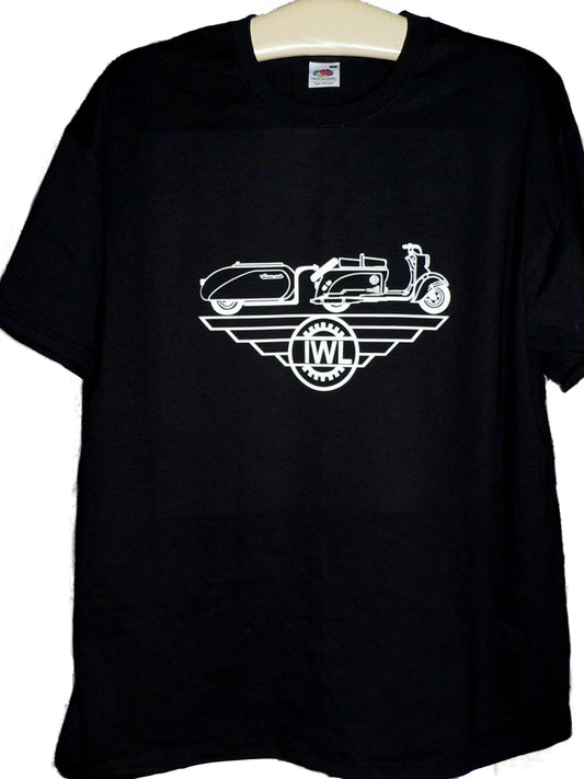 IWL Berlinroller T-Shirt; Berlinroller & Campi Unicycle Trailer S - 4XL black WS