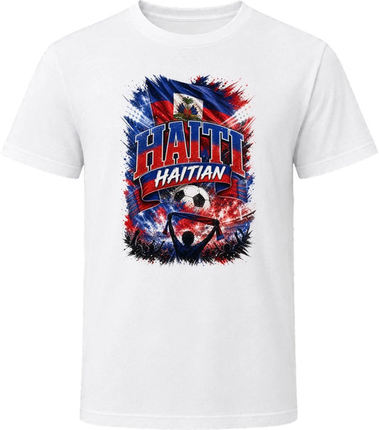 Haiti Haitian Soccer Football National Supporters T Shirt
