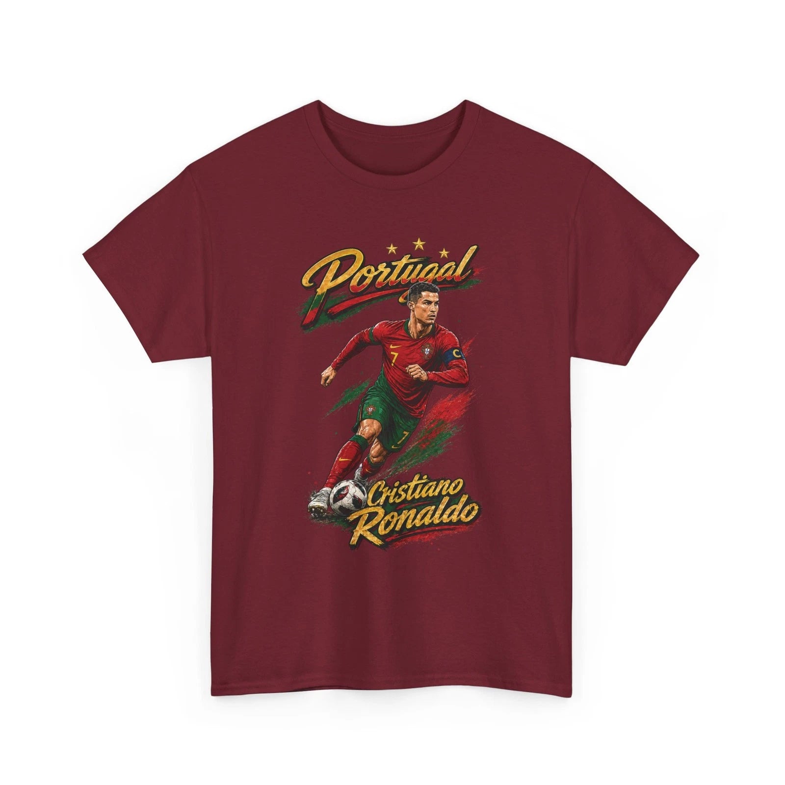 Portugal Cristiano Ronaldo T-Shirt | Soccer Jersey Graphic Tee