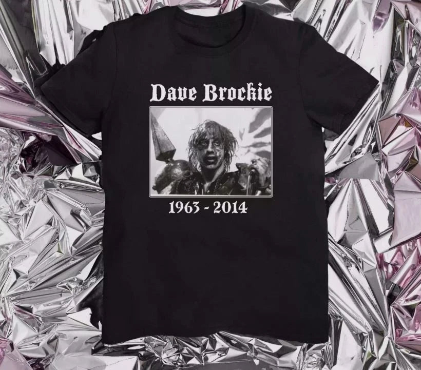 Dave Brockie GWAR Shirt Cotton Black Gift Fans All Size S-5XL Unisex