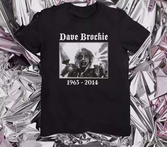 Dave Brockie GWAR Shirt Cotton Black Gift Fans All Size S-5XL Unisex