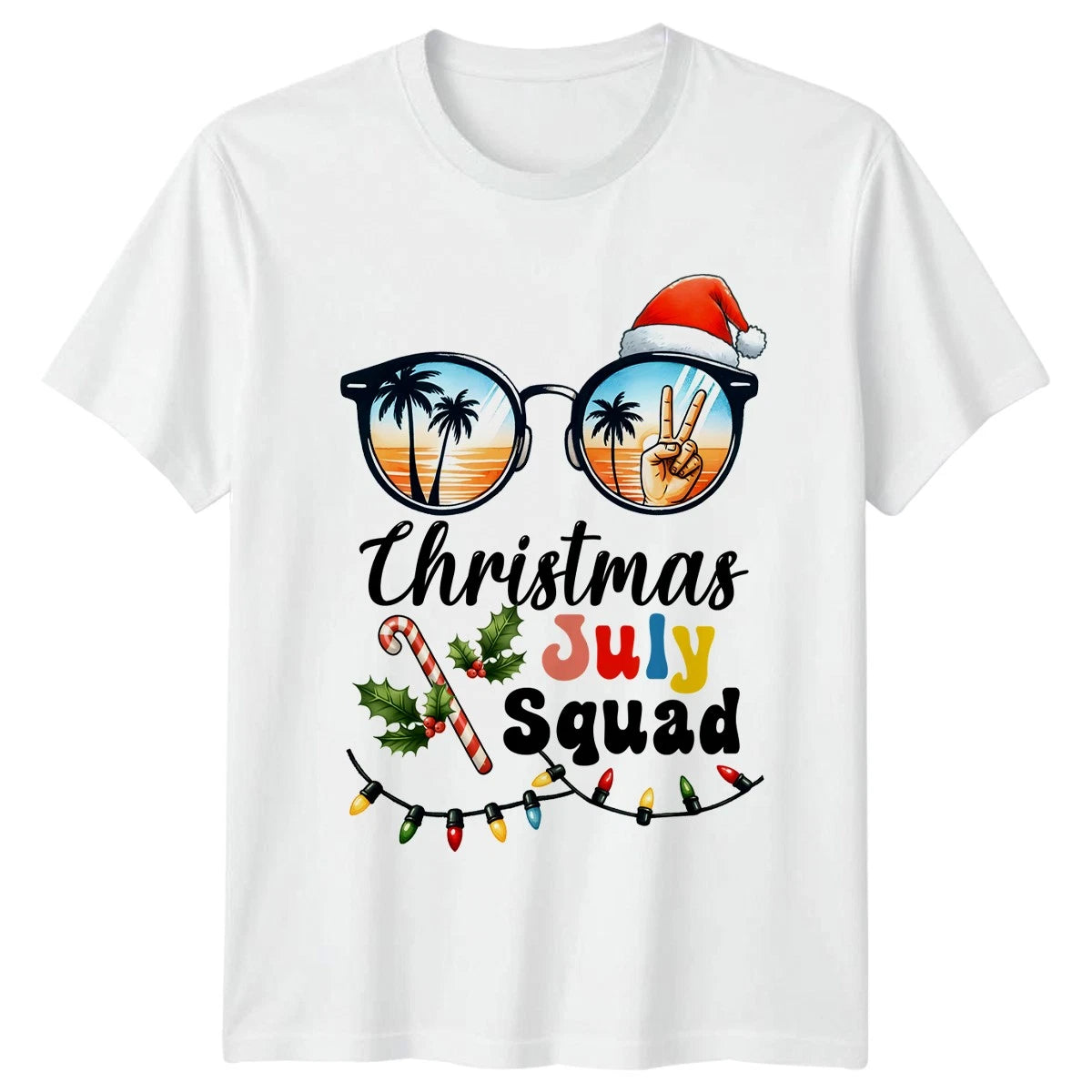 Christmas In July Squad T-Shirt Christmas In July Christmas Gift For Him And Her