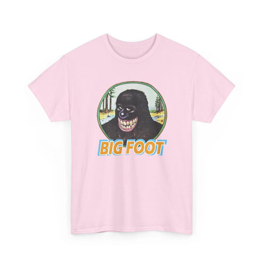 1970s bigfoot vintage graphic custom reproduction tshirt