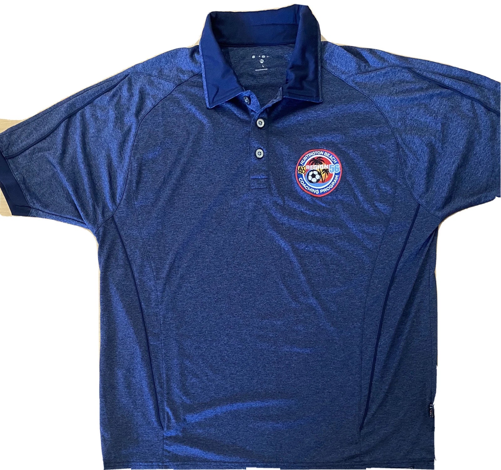 Huntington Beach Soccer Coach Polo Shirt XL NEW California