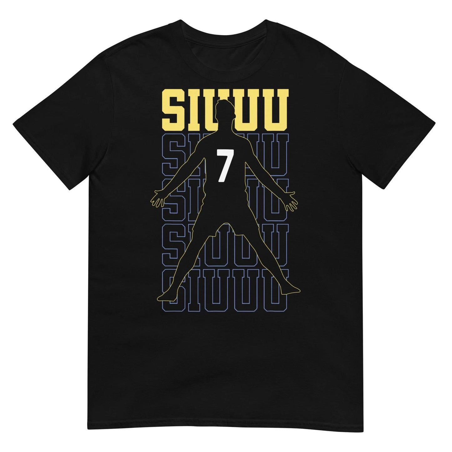 Siuuuu Funny Soccer Present for Soccer Lovers Fan Kids Boys T-Shirt