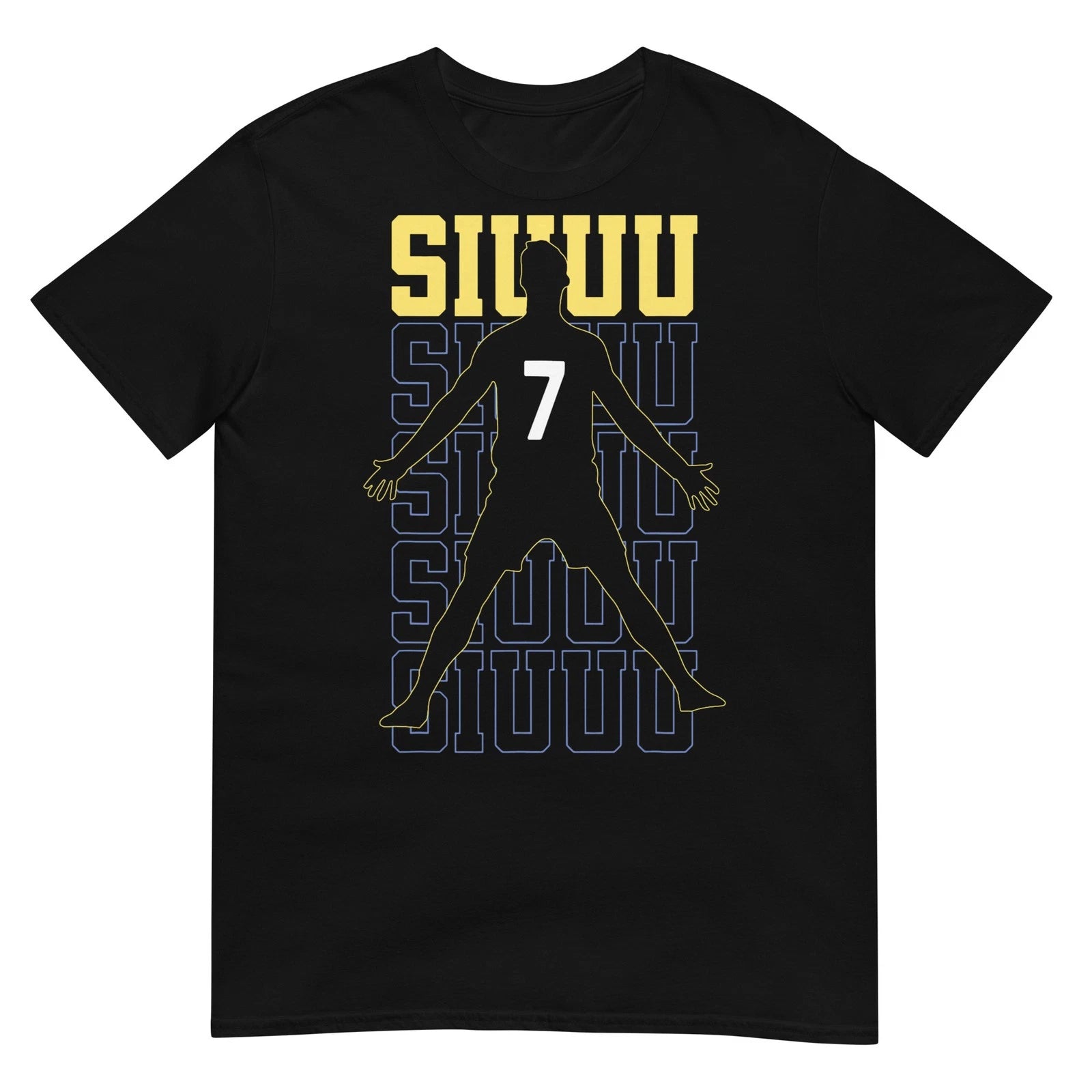 Siuuuu Funny Soccer Present for Soccer Lovers Fan Kids Boys T-Shirt