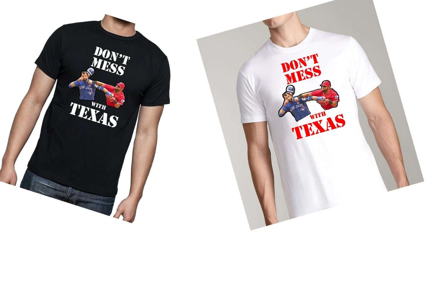Don't mess with Texas funny novelty mens T-shirt odor punch T-shirt