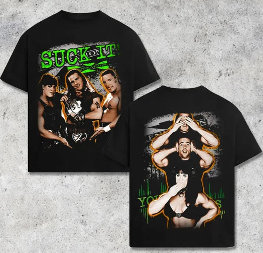 D-Generation X DX Suck It Wrestling Graphic T-Shirt