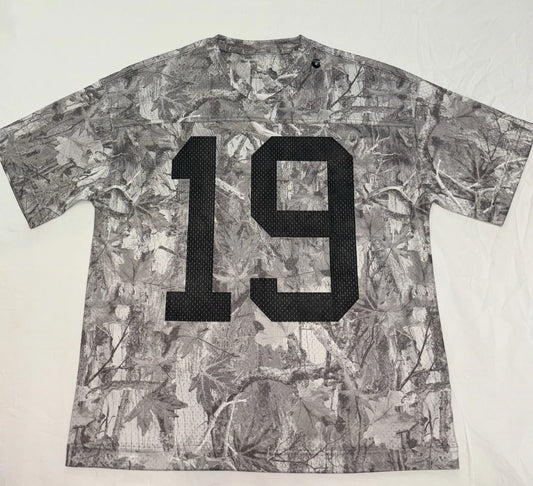 HOLLISTER Baggy Graphic Camo Jersey SIZE Medium