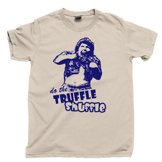 GOONIES 2 T Shirt Chunk Truffle Shuffle One Eyed Willy 80s Movie Tee Blu Ray DVD
