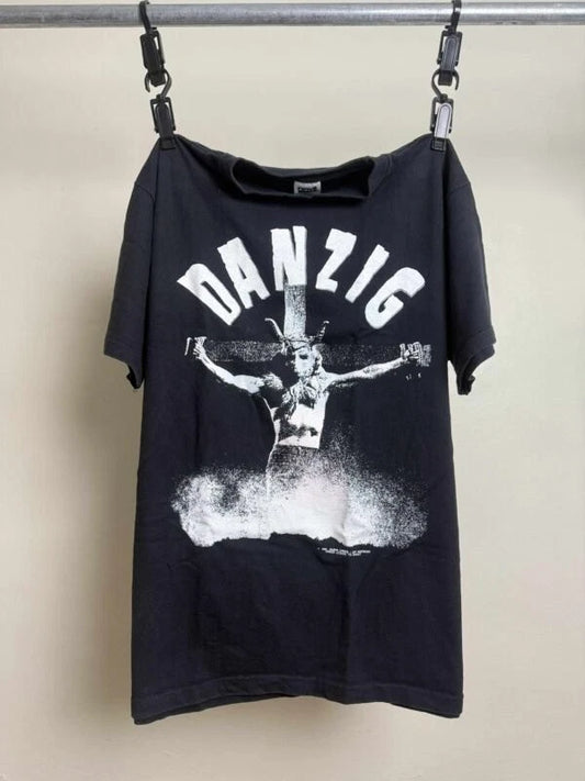 1990 Danzig ‘Uncensored’ Vintage T-Shirt Reprint