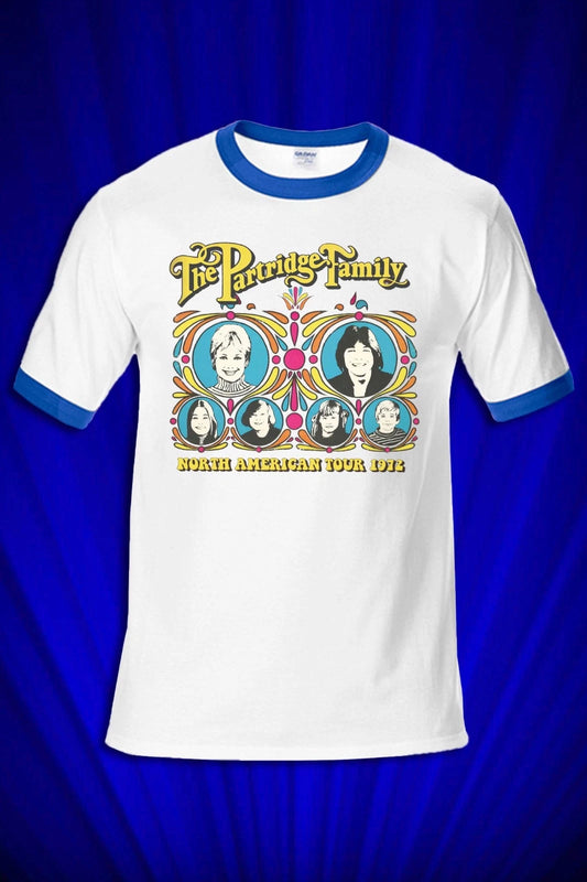 Partridge Family '72 Tour RINGER Tee UNISEX SM-XXL I Think I Love You