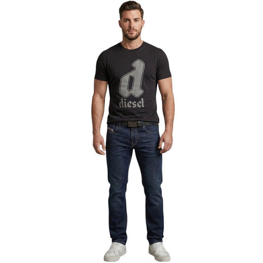 Diesel Mens T Shirts T-Diegor-K59 Graphic Logo Print Crew Neck Summer Cotton Tee