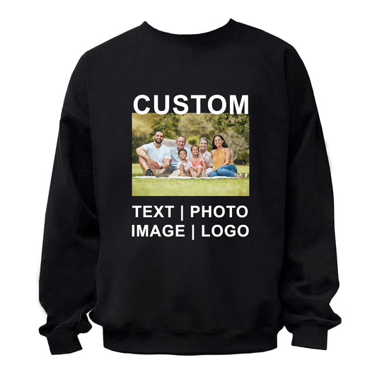 Custom Personalized T Shirt / Hoodie / Sweatshirt Print Your Logo Photo Text