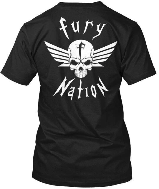 Fury Nation - F Nation Tee T-Shirt Made in the USA Size S to 5XL