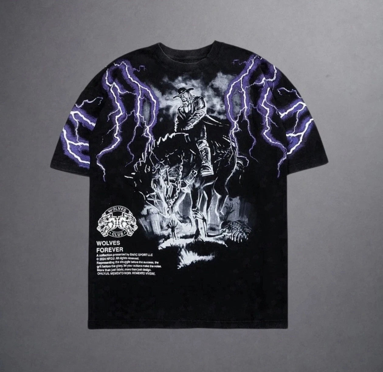 Darc Sport WWE Undertaker The Last Ride Premium Tee  Oversized Medium