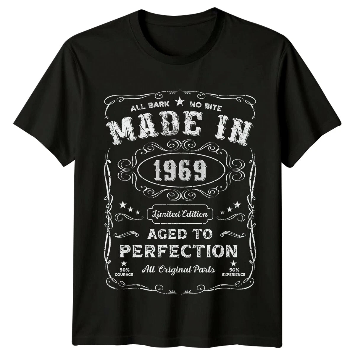Made In 1969 Mens T Shirt 57th Birthday Gift Vintage fifty-seven Year Old