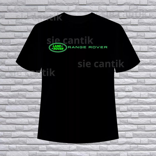Land Rover-Range Rover Logo Men's Black T-Shirt Funny Size S to 5XL