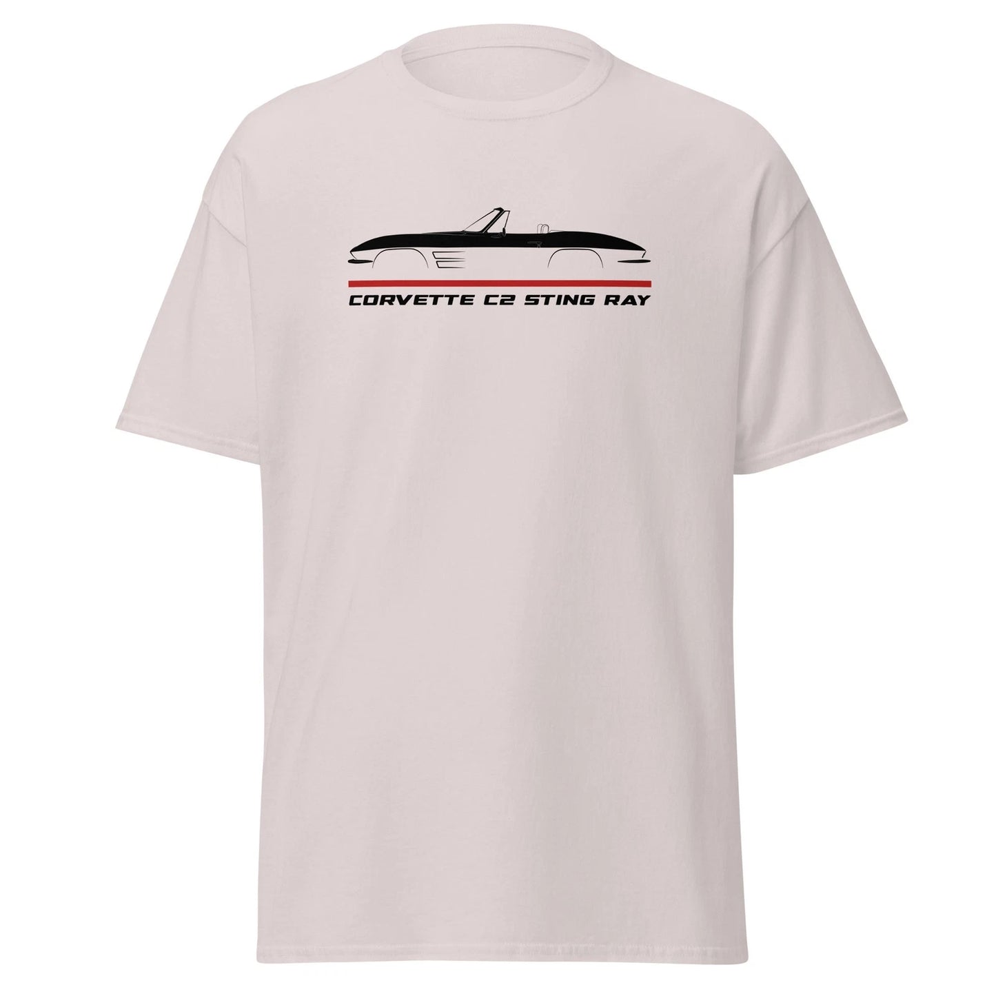 For Corvette C2 Sting Ray Convertible 1963-1964 Fans T-Shirt Racing Unisex Tee
