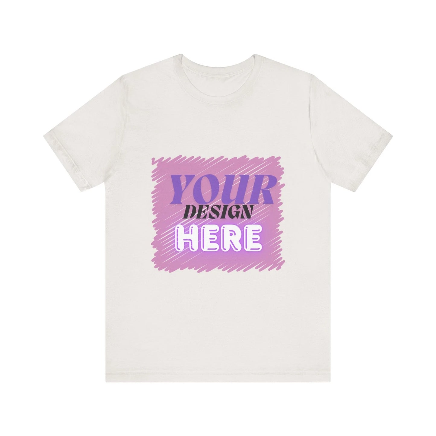 Custom Logo Unisex Tee, Graphic Artist Designed Shirt, Personalized Tshirt Gift,