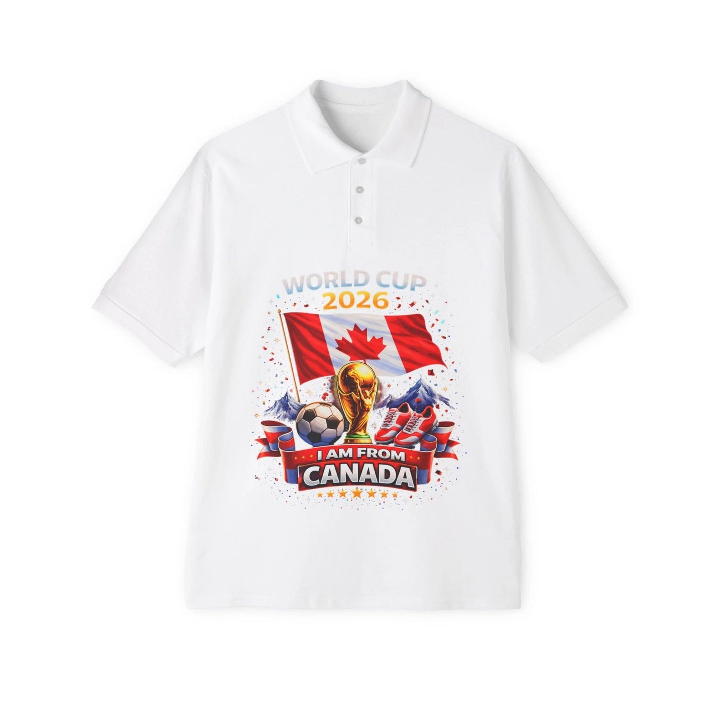I Am From Canada World Cup 2026 Polo