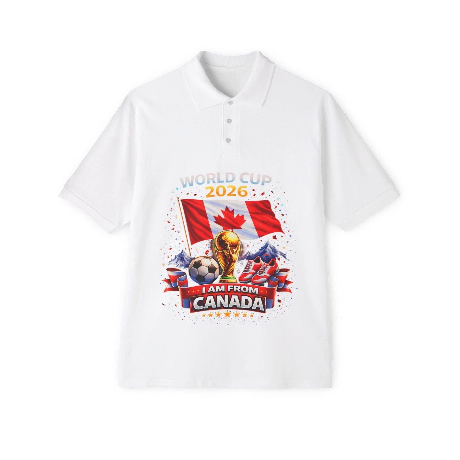 I Am From Canada World Cup 2026 Polo